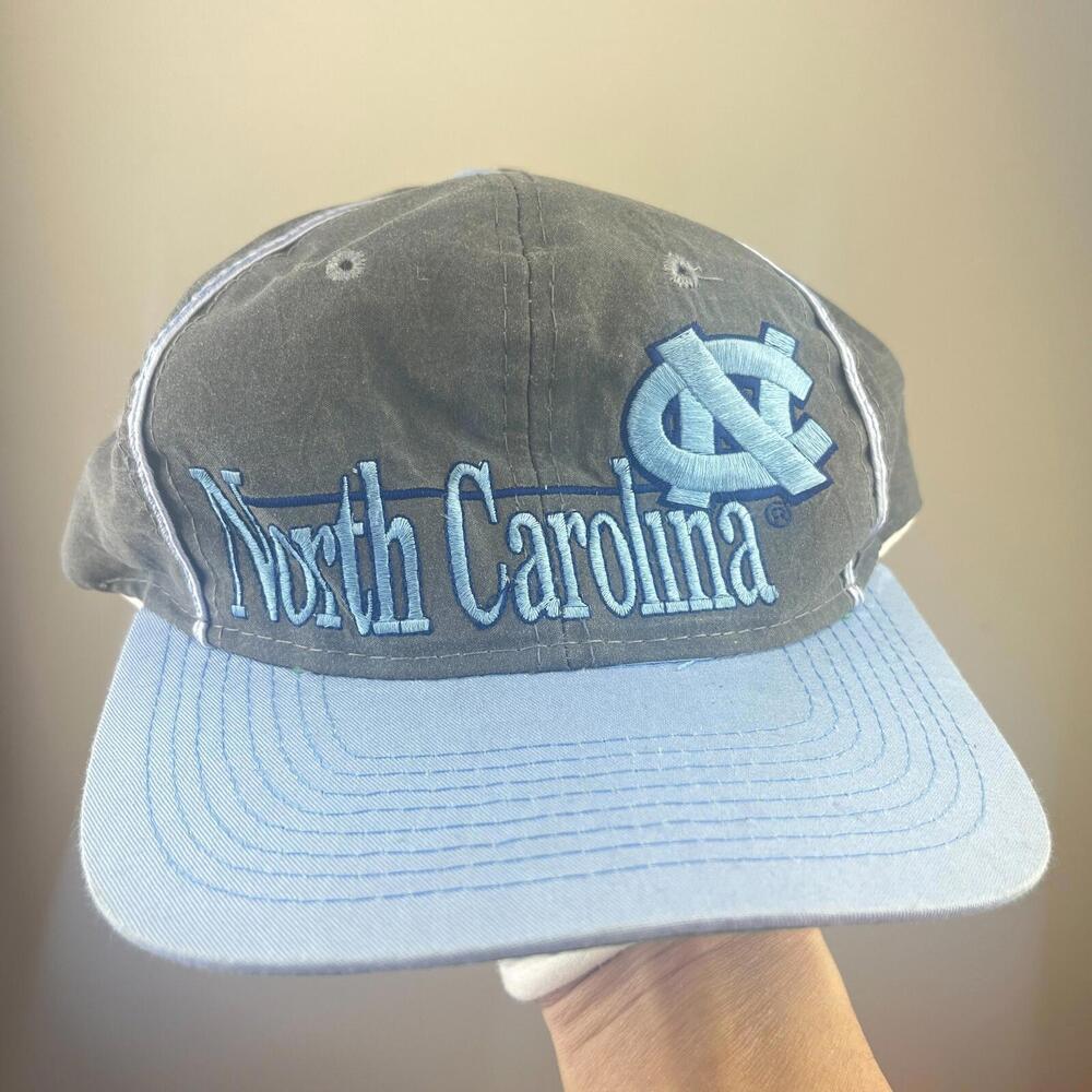 Vintage 90s North Carolina Tar Heels The Game Snapback Hat